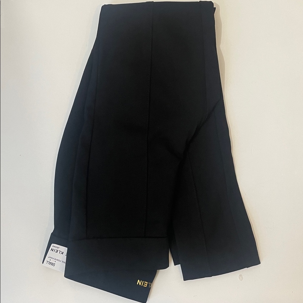 Anne Klein Women's Midweight Tummy Control Ponte Pant Small, Black /Z9 - Picture 5 of 5
